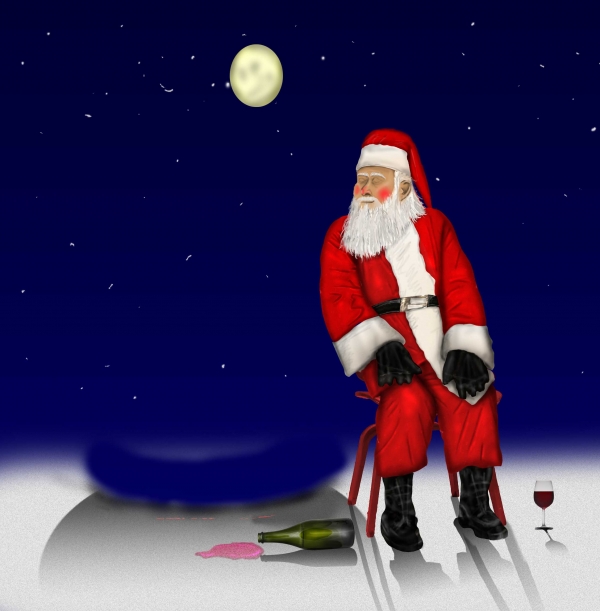 Creation of Santa's Blotto: Step 7